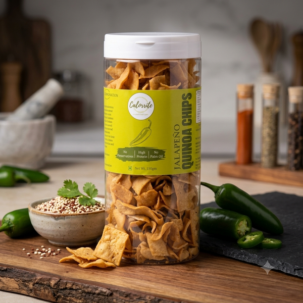 Calorrite Quinoa Chips - Jalapeño