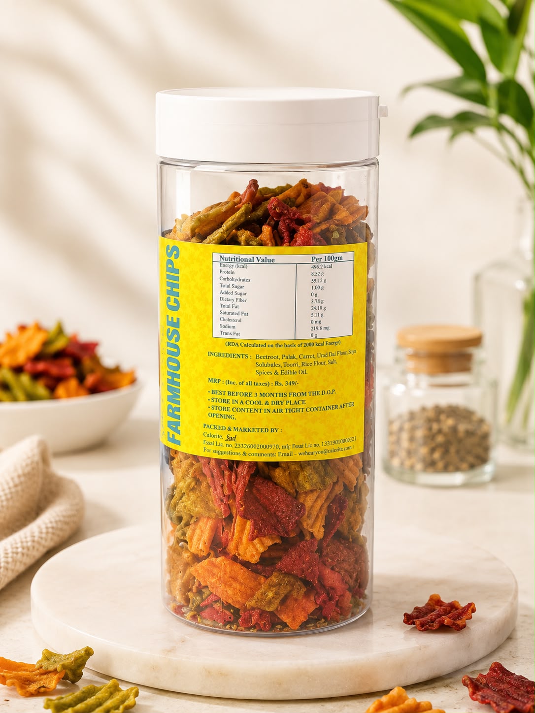 Calorrite Farmhouse Chips - Spice Fusion